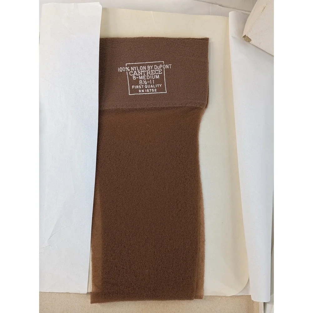 NEW VTG LOT 4💋CANTRECE Celeste DuPont Nylon Hosiery Stockings Pantyhose Twitche